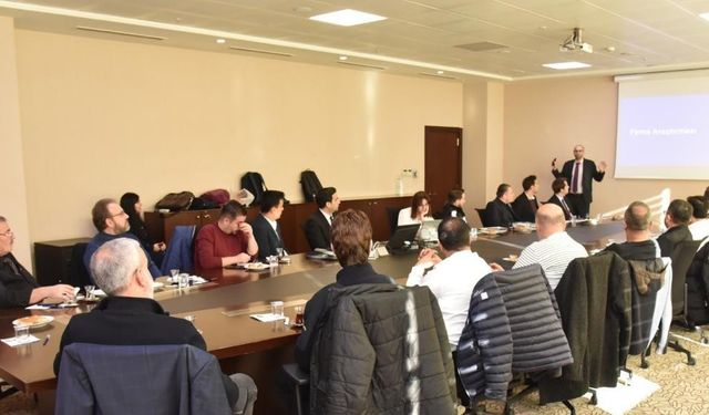 GSO’da Gaziantep Triko Kümesi üyelerine B2B görüşme eğitimi verildi