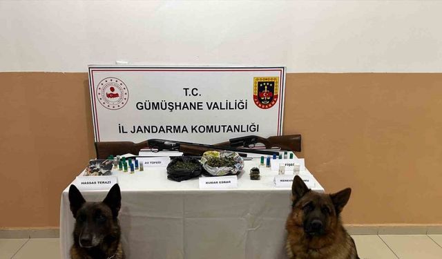 Gümüşhane’de uyuşturucu operasyonunda 1 kişi tutuklandı