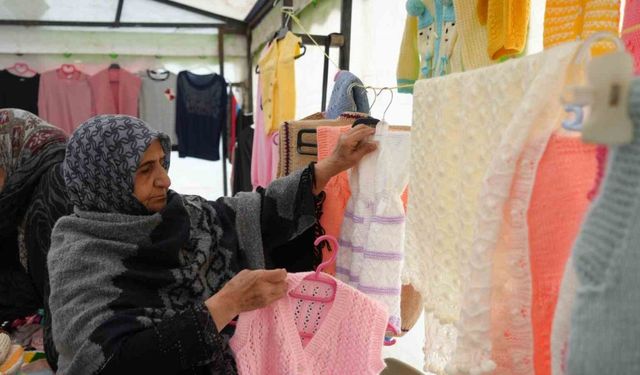 Iğdır’da kadınlar ürettiklerini Kadın Emek Pazarı’nda satarak ev ekonomisine destek oluyor