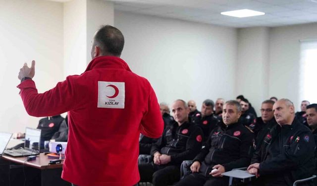 İtfaiyecilere müdahalede psikolojik yaklaşım semineri