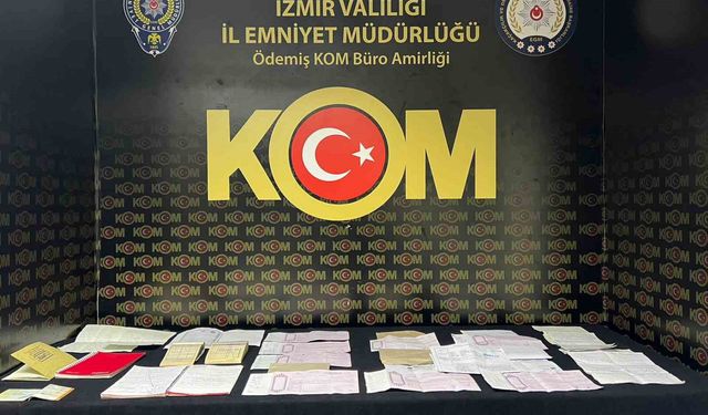 İzmir polisinden tefeci operasyonu