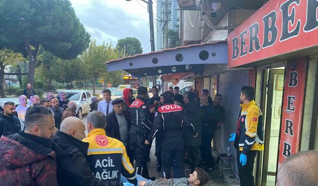 İzmir’de berbere silahlı saldırı: 4 yerinden vurup kaçtı