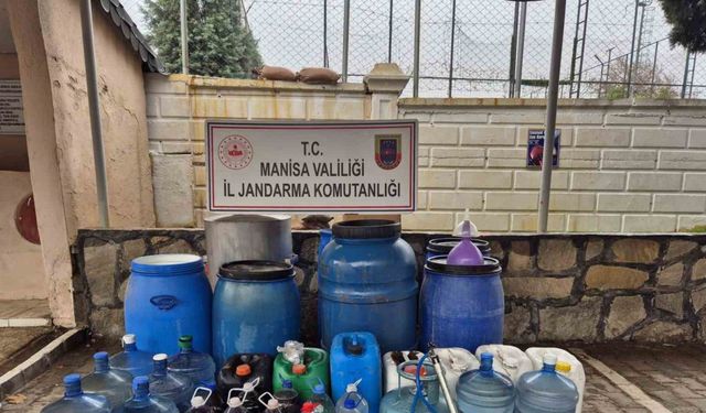 Jandarmadan kaçak alkol operasyonu