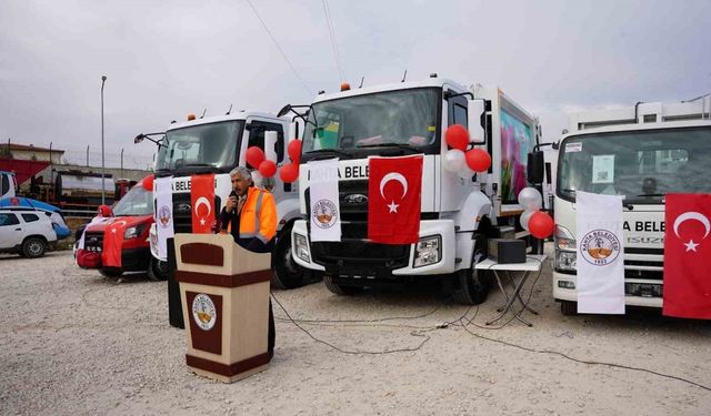 Kahta Belediyesi, hizmet kalitesini yeni araçlarla artırıyor