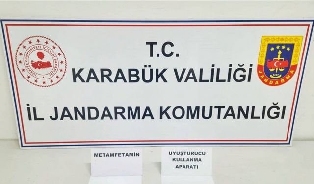 Karabük’te uyuşturucu operasyonu