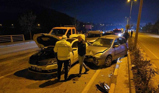 Karabük’te zincirleme kaza: 5 yaralı