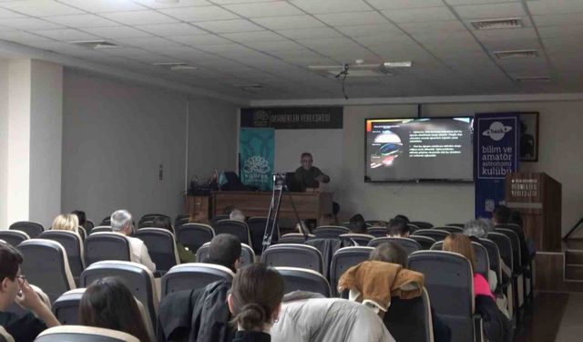 "Karanlık Gökyüzü Parkları" semineri gökyüzüne ışık tuttu