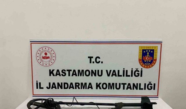 Kastamonu’da define avcıları suçüstü yakalandı