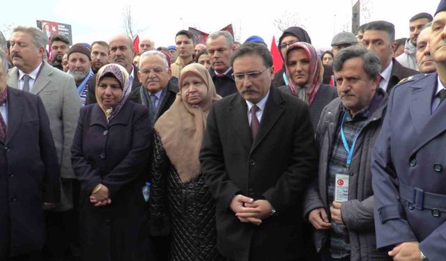 Kayseri şehitleri 8’inci yılında anıldı