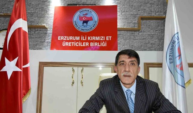 Kırmızı Et Üreticiler Birlik Başkanı Ürüşan: ’Erzurum’a kurulacak yem fabrikası üreticiyi rahatlatacak’