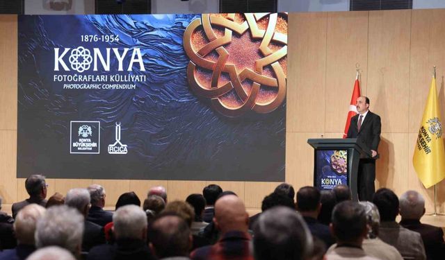 Konya tarihine ışık tutacak fotoğraf albümünün 2. cildi tanıtıldı