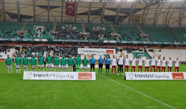 Konyaspor ile Antalyaspor 27. randevuda