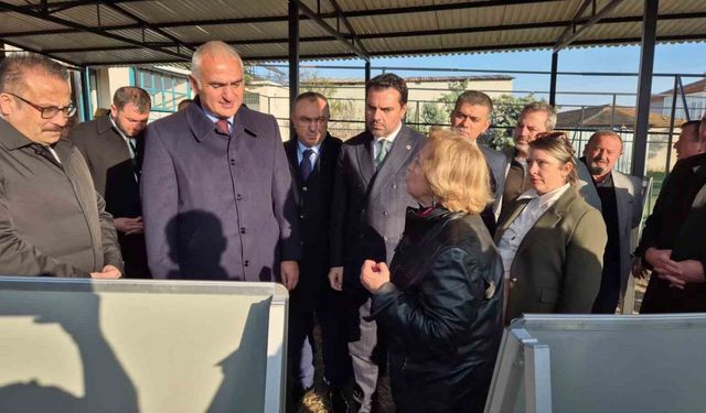 Kültür ve Turizm Bakanı Ersoy, Tekirdağ’da antik kazı alanlarını inceledi