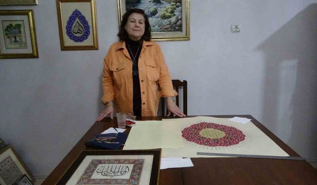 Kütahya’da sanatın izinde, Meral Uğural Erdoğmuş’un sanata adanmış hayatı