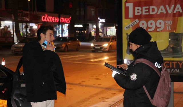 Malatya’da polis ekipleri yılbaşı denetiminde