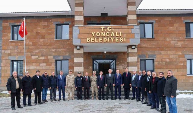 Muş Valisi Avni Çakır’dan Yoncalı Belediyesine ziyaret