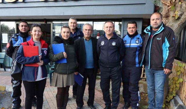 Nazilli Belediyesi’nden İsabeyli’de denetim