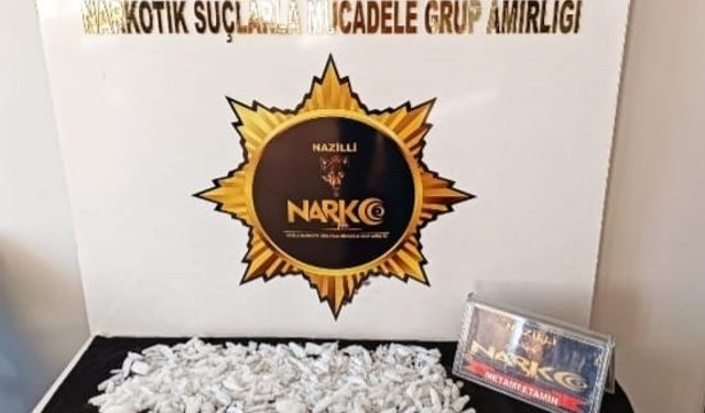 Nazilli’de 1500 gram uyuşturucu madde ele geçirildi