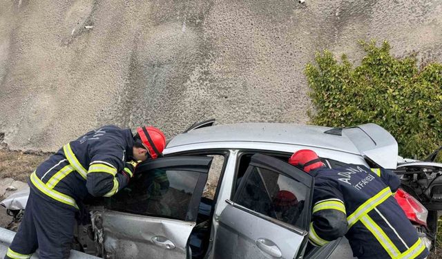 Niğde - Adana Otoyolu’nda kaza: 1 yaralı