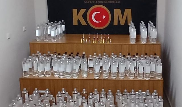 Niğde’de kaçak içki operasyonu: 1 gözaltı