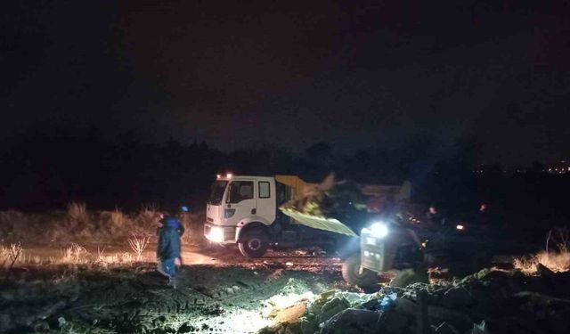 Odunpazarı Belediyesi kaçak moloz dökümüyle mücadelede kararlı