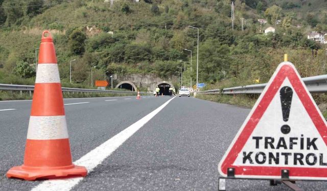 Ordu’da bir haftada yaklaşık 16 bin araç ve sürücüsü denetlendi