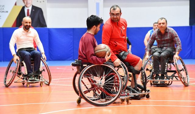 Osmaniye’de farkındalık oluşturan basketbol maçı