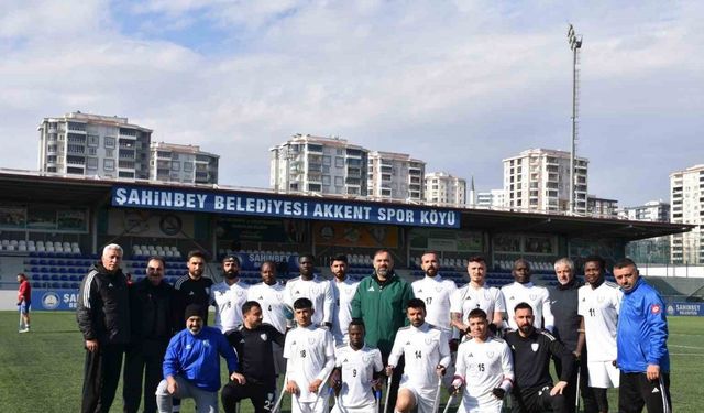 Şahinbey Ampute’den 1-0’lık galibiyet