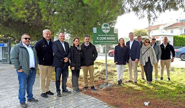 ’Sakız Ağacım Çeşme’ projesiyle sakız ağacı sayısı hızla artıyor