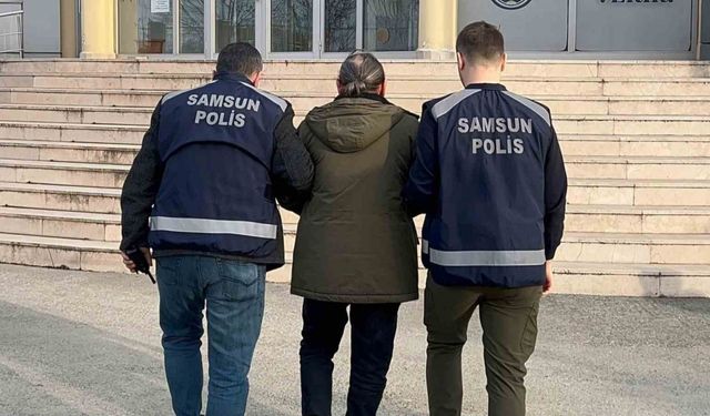 Samsun’da 17 yıl 10 ay hapis cezası ile aranan şahıs lokantada yemek yerken yakalandı