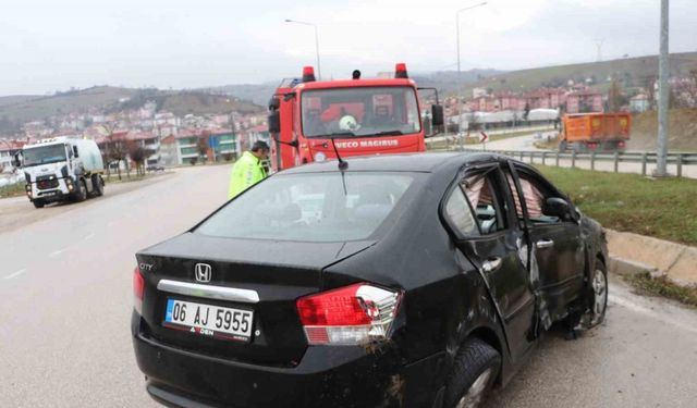 Samsun’da trafik kazası: 3 yaralı