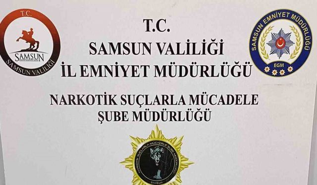 Samsun’da yakalanan şüphelinin mide ve bağırsaklarından 51 kapsül uyuşturucu çıktı