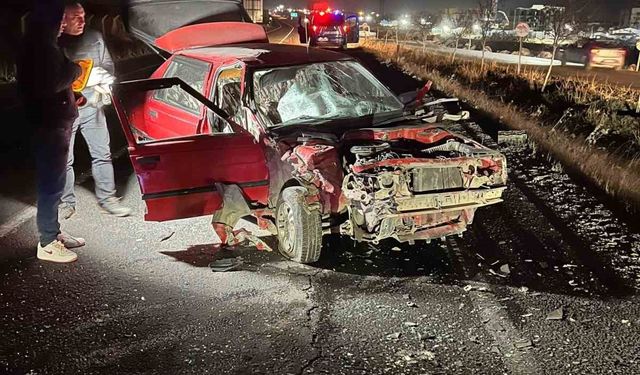 Şanlıurfa’da otomobil motosiklet ile çarpıştı: 1 ölü, 2 yaralı