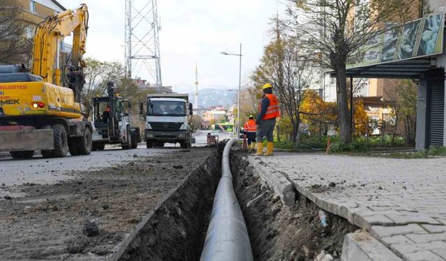 SASKİ’den İlkadım’a takviye içme suyu terfi hattı