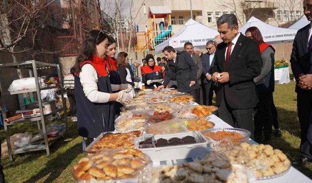 Şırnak’ta Yerli Malı Haftası coğrafi işaretli ürünlerle kutlandı