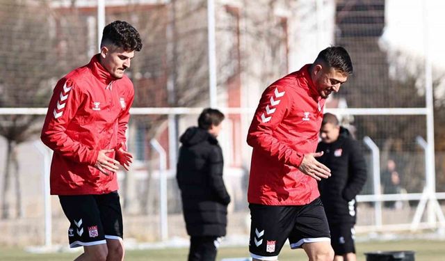 Sivasspor, Bodrum FK maçının hazırlıklarına başladı