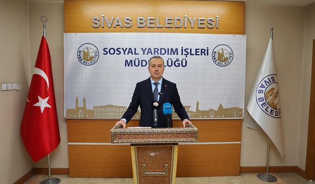 Sivas’ta ihtiyaç sahibi ailelere yakacak yardımı