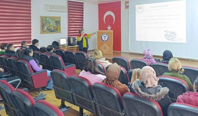 Söke’de okul kantin ve yemekhane çalışanlarına hijyen eğitimi