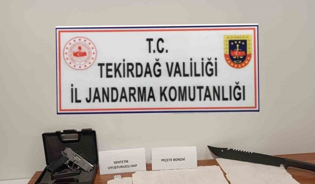 Tekirdağ’da uyuşturucu operasyonları sürüyor