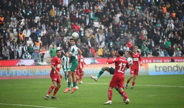 Trendyol Süper Lig: Konyaspor: 1 - Antalyaspor: 1 (Maç sonucu)