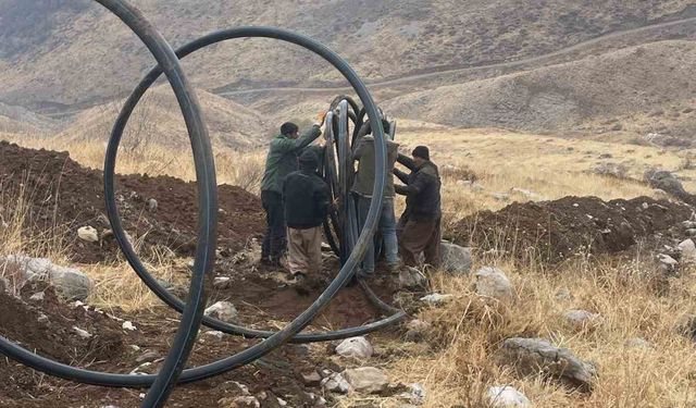 Umurlu Sınır Kapısı içme suyuna kavuşuyor