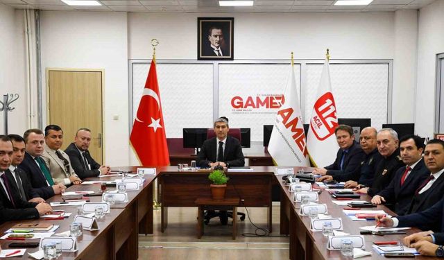 Uşak’ta GAMER Yıllık İzleme, Değerlendirme ve Koordinasyon Kurulu Toplantısı yapıldı