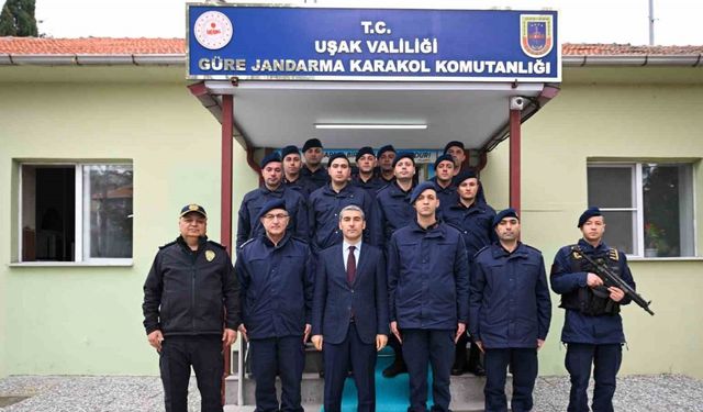 Vali Aktaş jandarma karakol noktalarında incelemelerde bulundu