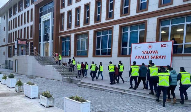 Yalova’da uyuşturucu operasyonu: 6 tutuklama