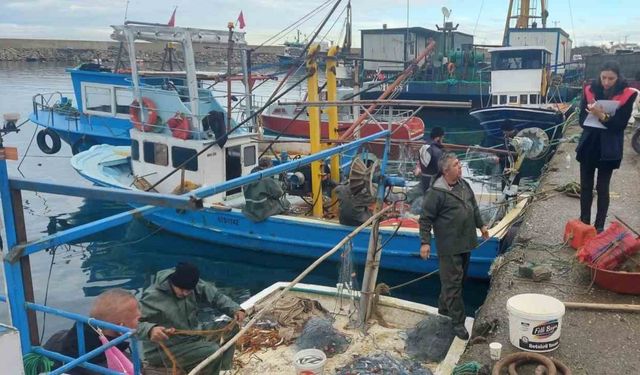 Zonguldak İl Tarım ve Orman Müdürlüğü ekipleri Kilimli’de su ürünleri denetimi yaptı