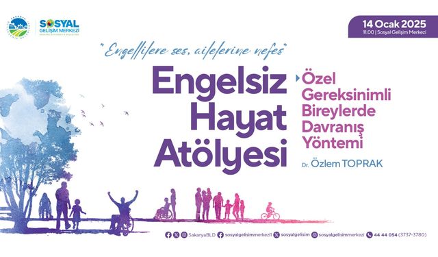 Büyükşehir özel bireylerin ailelerine bu seminerle ‘rehber’ olacak