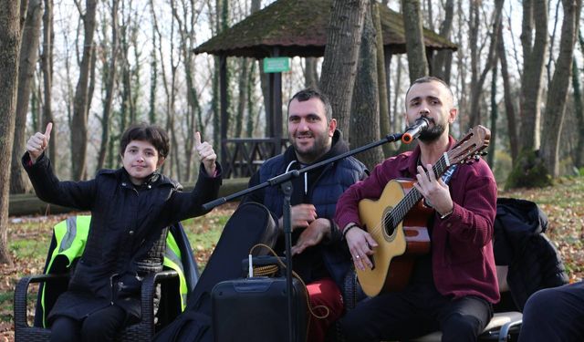 Özel bireyler doğayla iç içe bir gün geçirdi