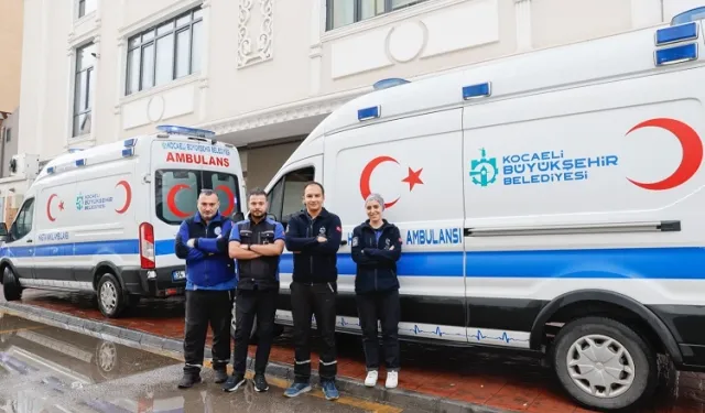 Kocaeli'nde 2024'te 48 bin kişiye "Hasta Nakil Ambulans"