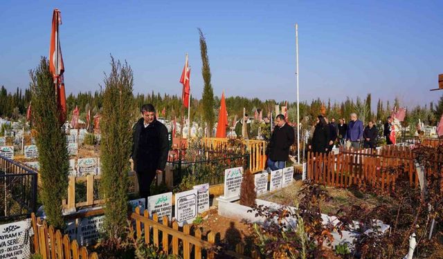 Adıyaman’da deprem şehitliği anıtı için ilk adım atıldı