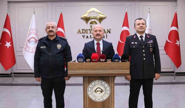 Adıyaman’da güvenlik ve asayiş toplantısı yapıldı